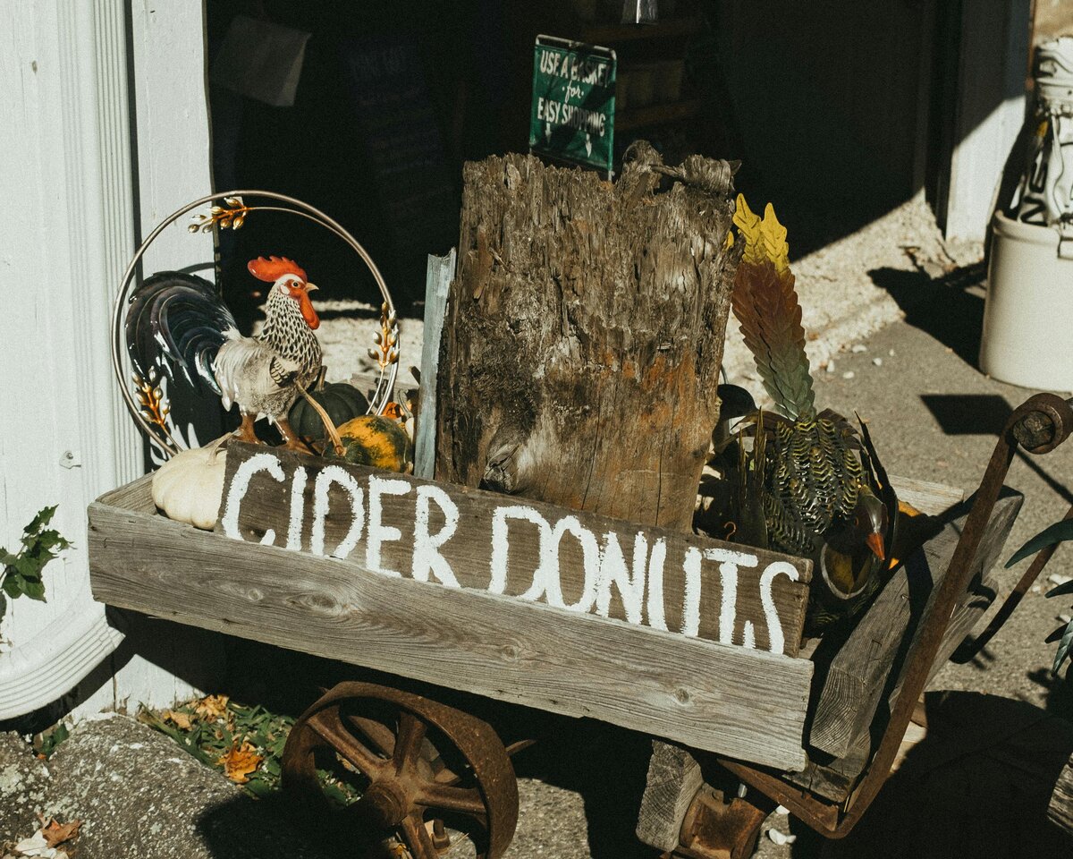 Cider donuts